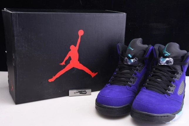 Bmlin 136027-500 Air Alternate 5 Grape Jordan Retro 0725